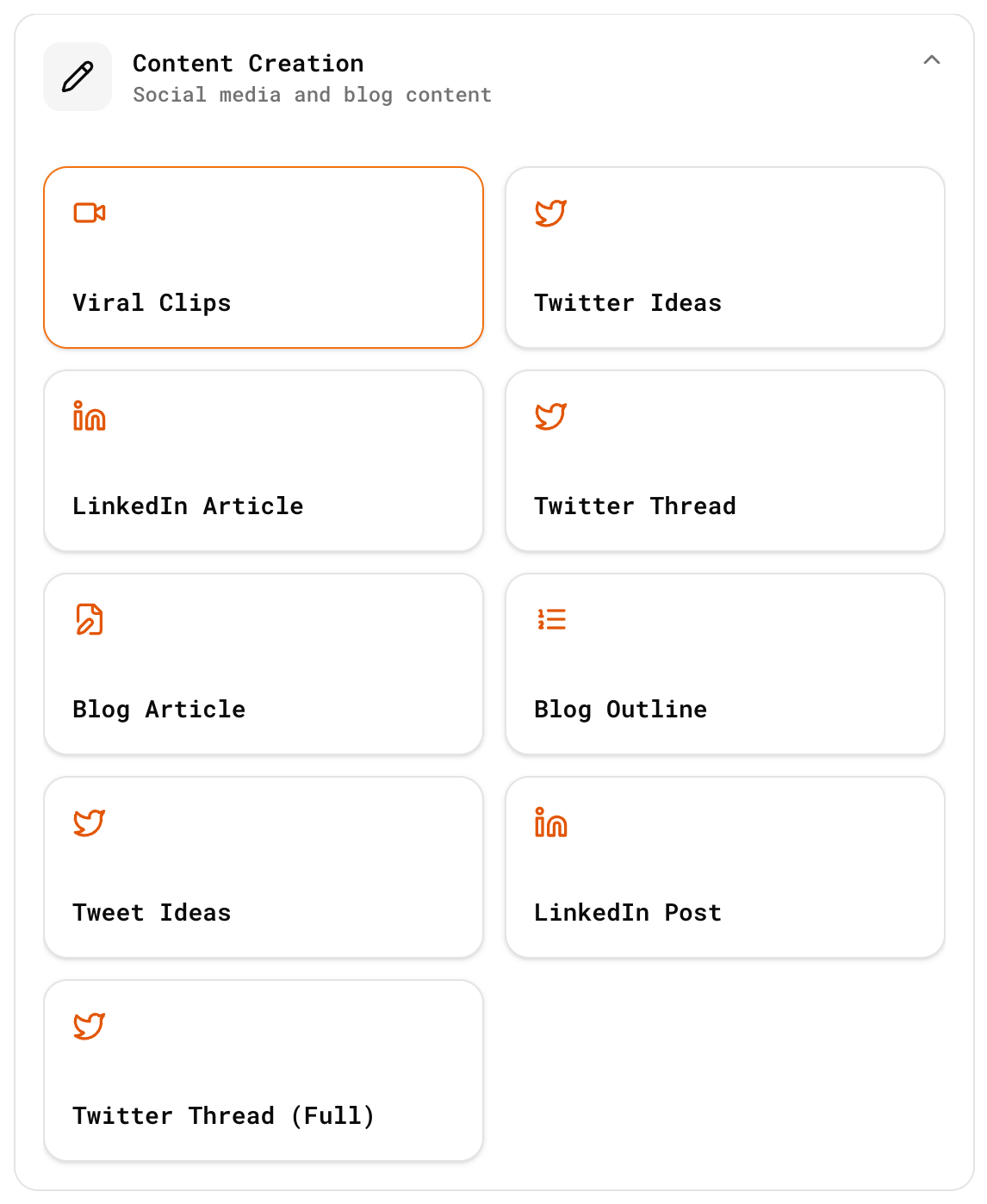 Content Creation Tools